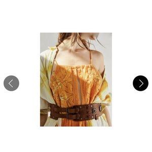 NWT, Free People Palm Beach maxi dress size S.